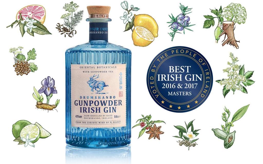 Gunpowder | Irish Gin mit Glas  Bild 2 von 5