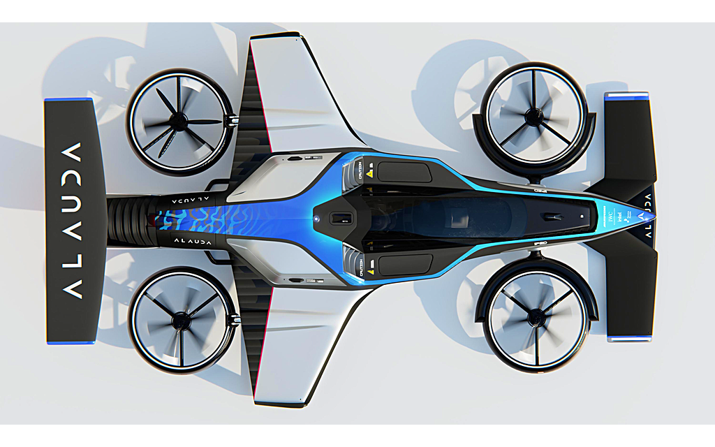 AIRSPEEDER Mk4 | Fliegender F1 Rennwagen - Weltweit schnellstes Wasserstoff Elektro Flugzeug Bild 7 von 13