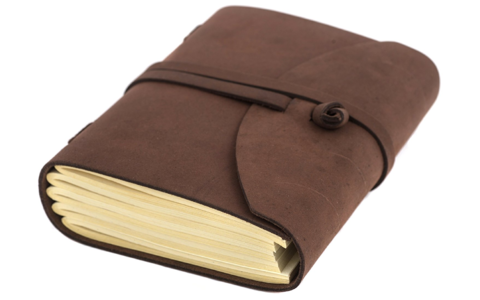 INDIARY Tagebuch aus handgeschöpftem Papier 