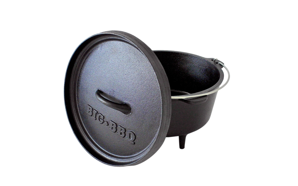 Big-BBQ Dutch-Oven aus Gusseisen