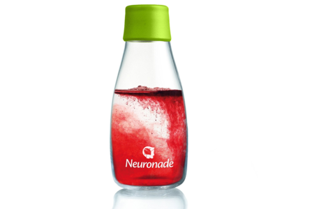 Neuronade  Trinkflasche aus Glas