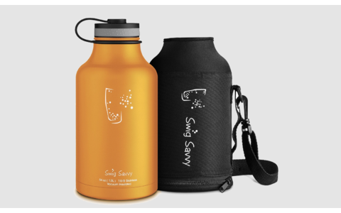 SWIG SAVVY Wasser & Bier Growler 