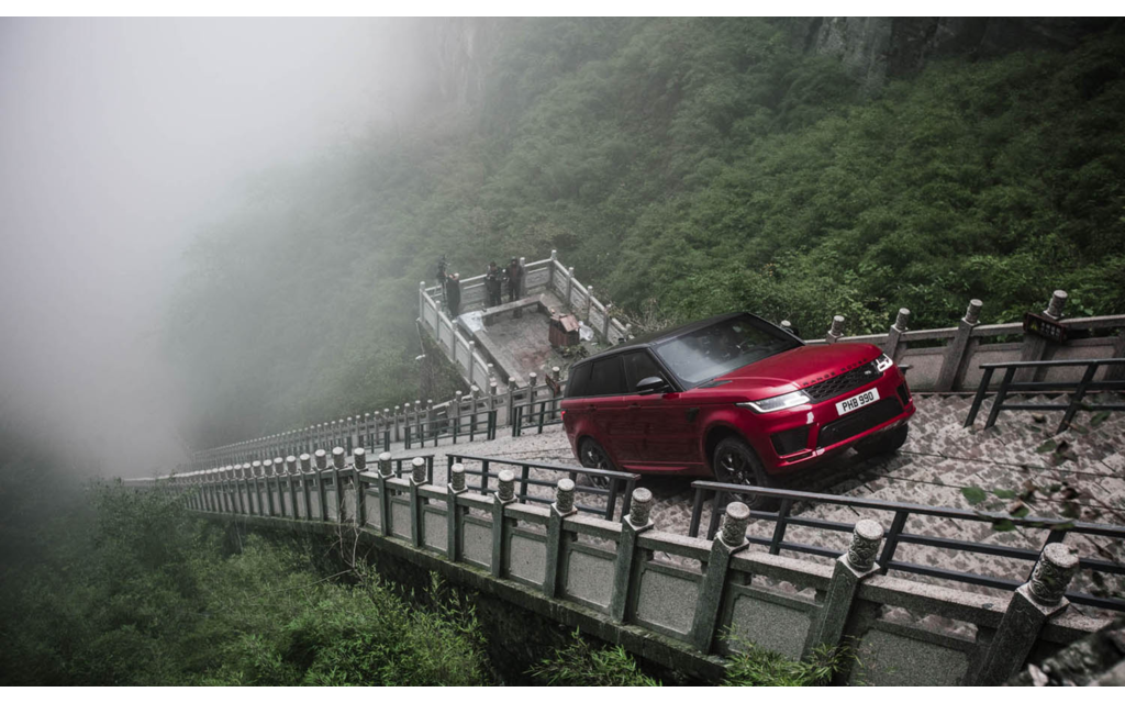 LAND ROVER | RANGE ROVER SPORT- DRAGON CHALLENGE - Ein Berg mit 99 Kurven & 999 Stufen
