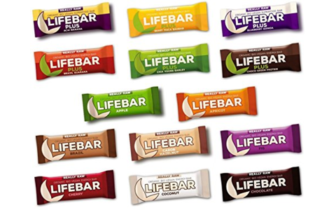 LIFEFOOD Lifebar  Set 14er -Superfood-Riegel 