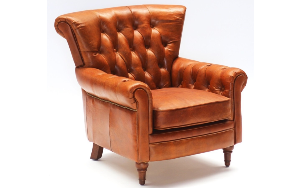 Echtleder Chesterfield 
