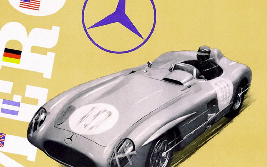 MERCEDES-BENZ | Historische Rennplakate - Siege für die Silberpfeile Image 2 from 4