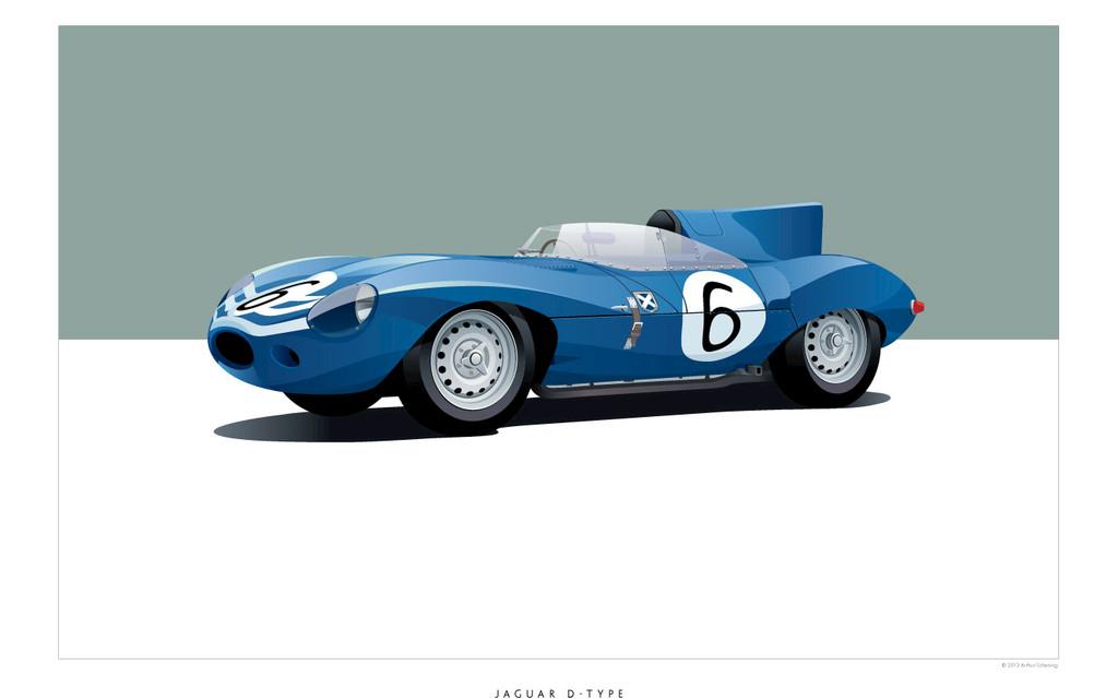SCHENING | ILLUSTRATIONS - Historische Rennfahrzeuge  Image 5 from 6