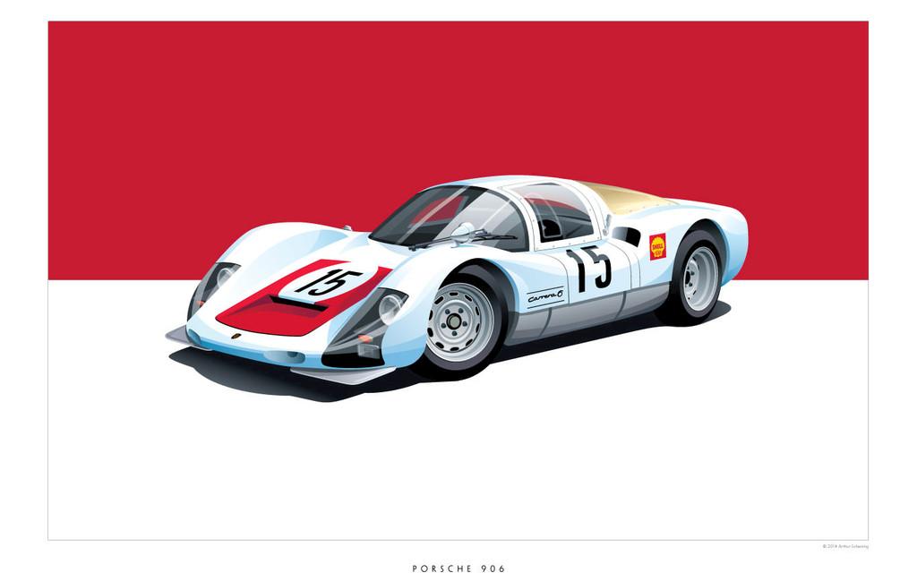 SCHENING | ILLUSTRATIONS - Historische Rennfahrzeuge  Image 6 from 6
