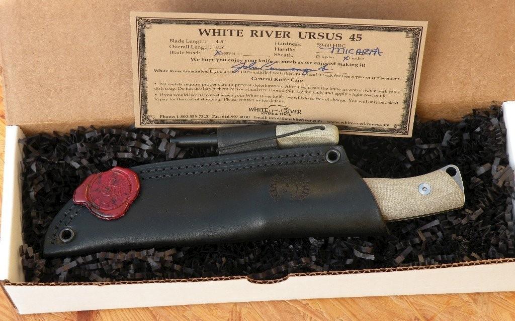 White River Ursus 45  Bushcraft  Bild 1 von 3