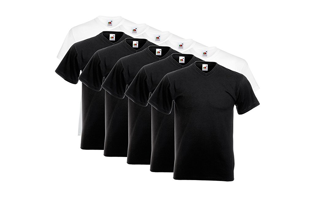 10 x Fruit of the Loom T-Shirts 