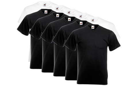 10 x Fruit of the Loom T-Shirts 