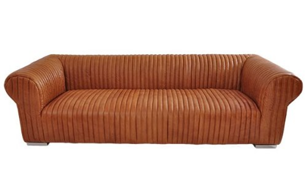 Vintage-Line Ledersofa Columbia 