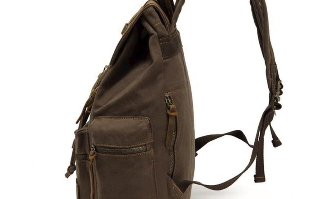 P.KU. Canvas Rucksack Bild 2 von 3