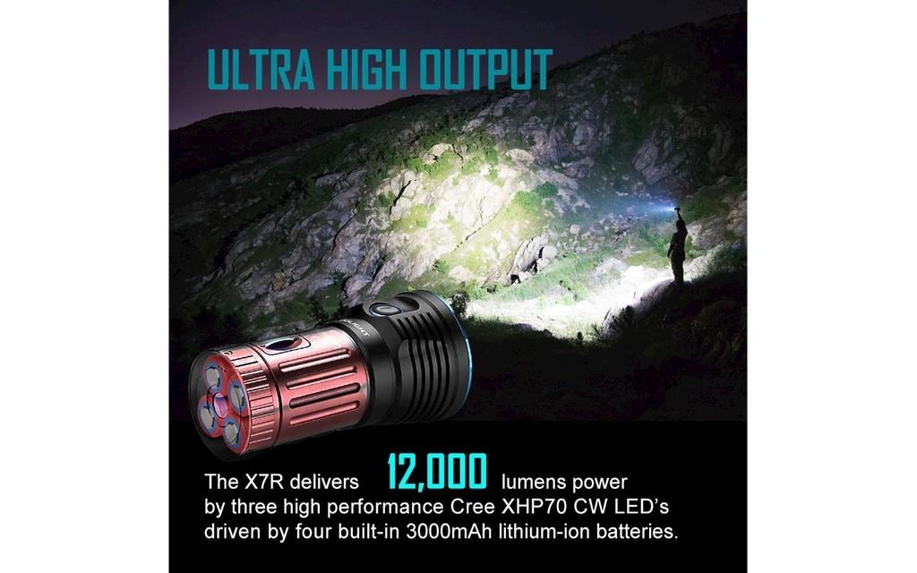 Olight® X7R Marauder 12.000 Lumen Image 3 from 8