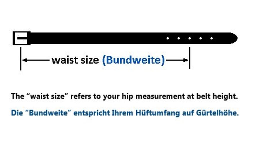 Fa.Volmer Ledergürtel aus Büffelleder Bild 4 von 5