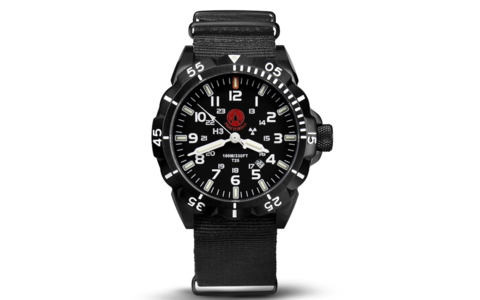 PRAETORIAN | Night Patrol Black PVD – Nato Strap