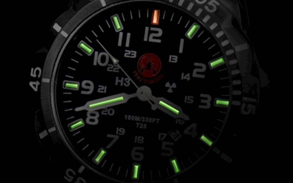 PRAETORIAN | Night Patrol Black PVD – Nato Strap Bild 2 von 4