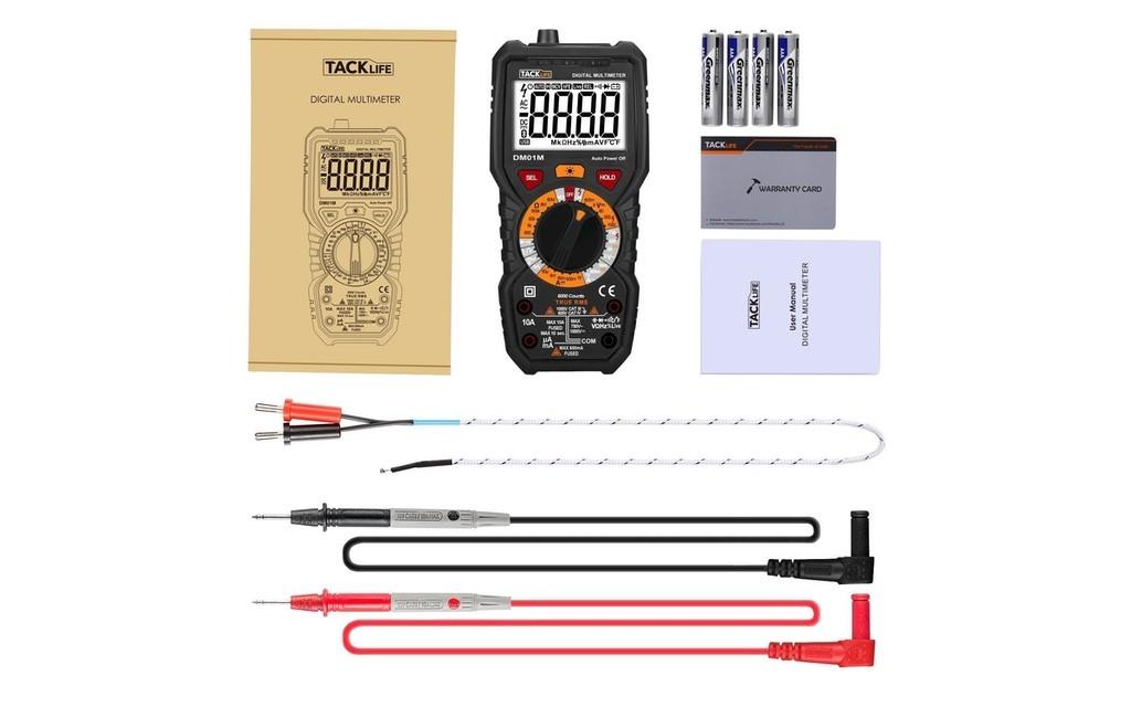 TACKLIFE Digital Multimeter Image 7 from 7