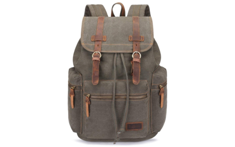 BLUBOON Vintage Canvas Softback Rucksack