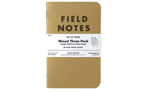 Field Notes Notizbuch 3er-Pack