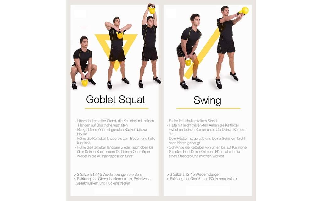 GORILLA SPORTS Kettlebell  Image 4 from 5