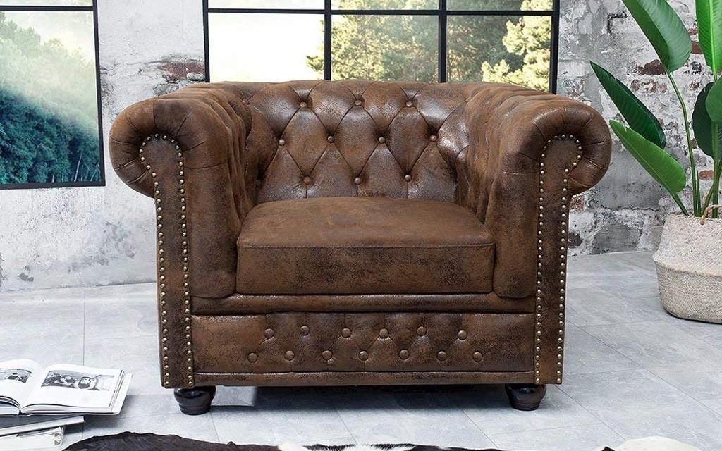 Invicta Interior Chesterfield Sessel Image 2 from 4