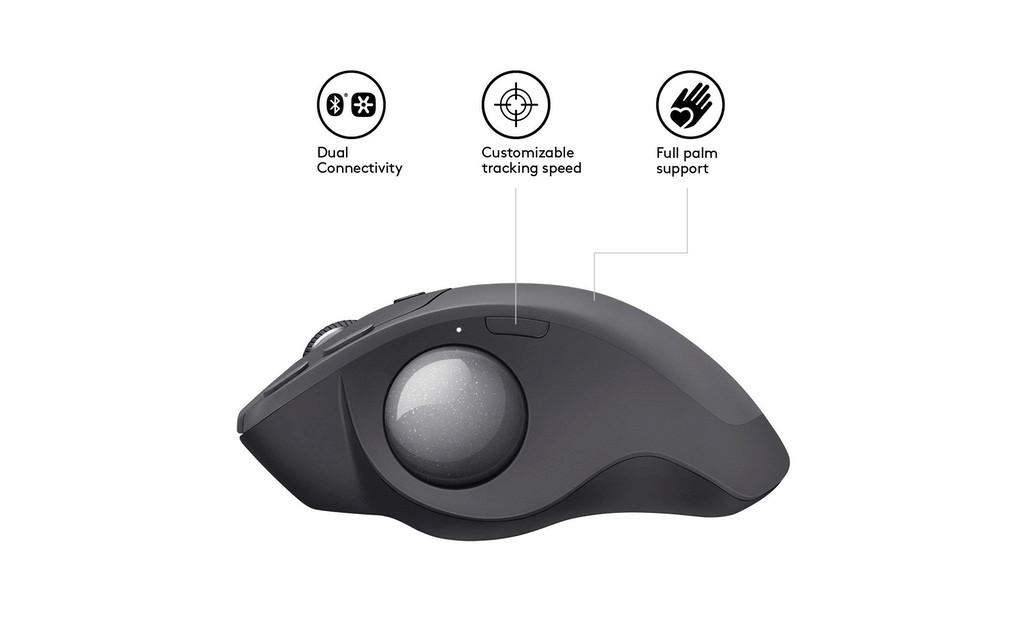 Logitech MX Ergo kabellose Trackball Maus Bild 5 von 10