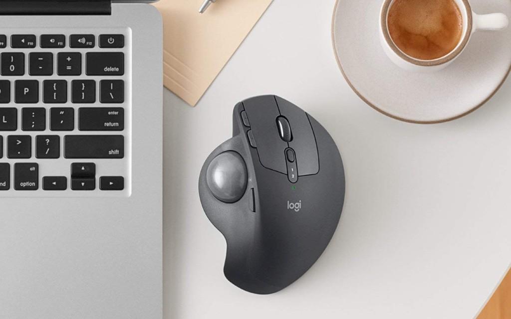 Logitech MX Ergo kabellose Trackball Maus Bild 8 von 10