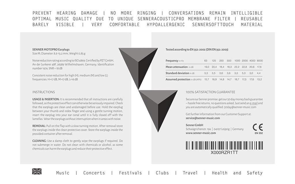 Senner MotoPro Gehörschutz  Image 7 from 7