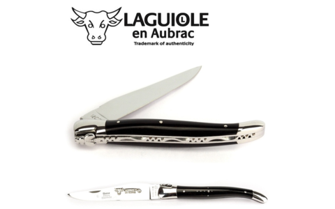 Laguiole en Aubrac Taschenmesser Ebenholz 