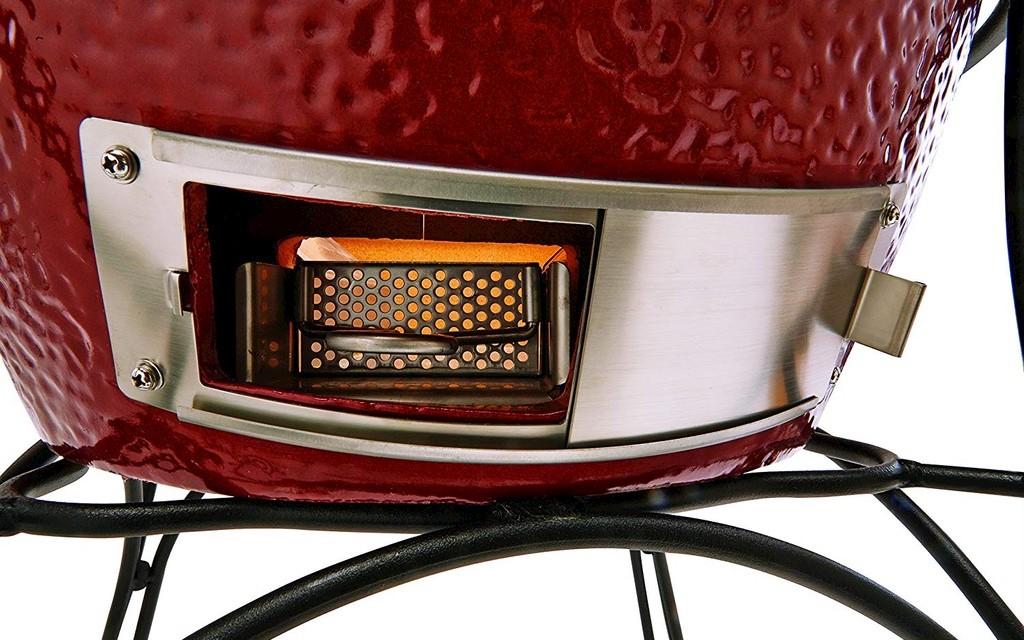 Kamado Joe Holzkohlegrill "Classic Joe red" Bild 7 von 13