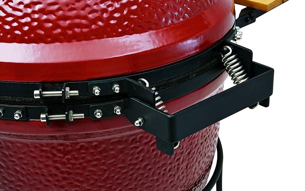 Kamado Joe Holzkohlegrill "Classic Joe red" Bild 11 von 13