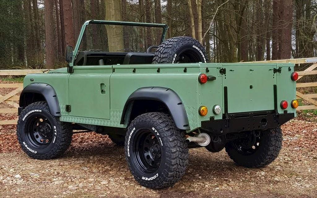 1993 Land Rover Defender 90 Pick Up Soft Top  Bild 3 von 9