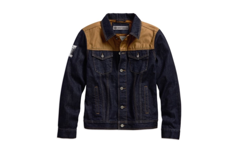 HARLEY DAVIDSON | Waxed Canvas Denim Jacket