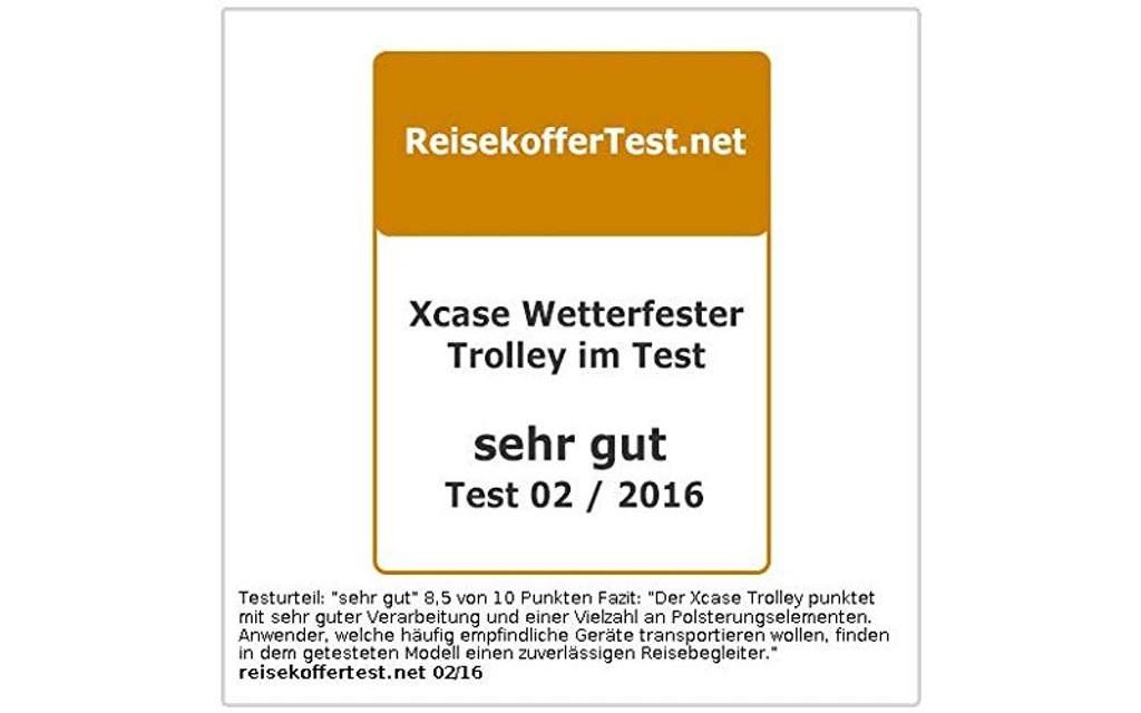 Xcase Staub- und wasserdichter 75-Liter Trolley Koffer Image 3 from 3