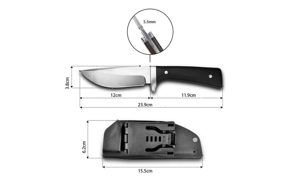 Kubey Full Tang Fixed  Bild 3 von 8