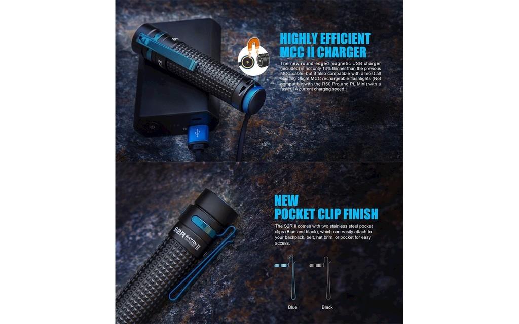 Olight S2R II Taschenlampe 1150 Lumen Image 6 from 8