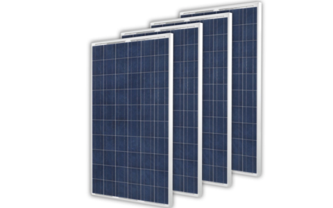 JWS-Solar 4 Set 250 Watt Solarpanels Polykristallin