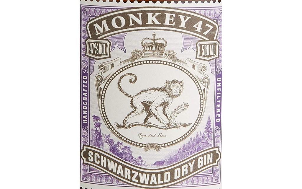 Monkey 47 Schwarzwald Dry Gin / Mit Holzkiste Bild 1 von 4