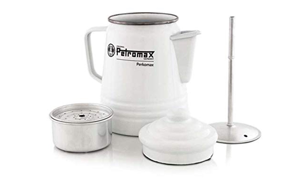 Petromax 1,5 Liter Emaille Kaffeekanne Perkolator 