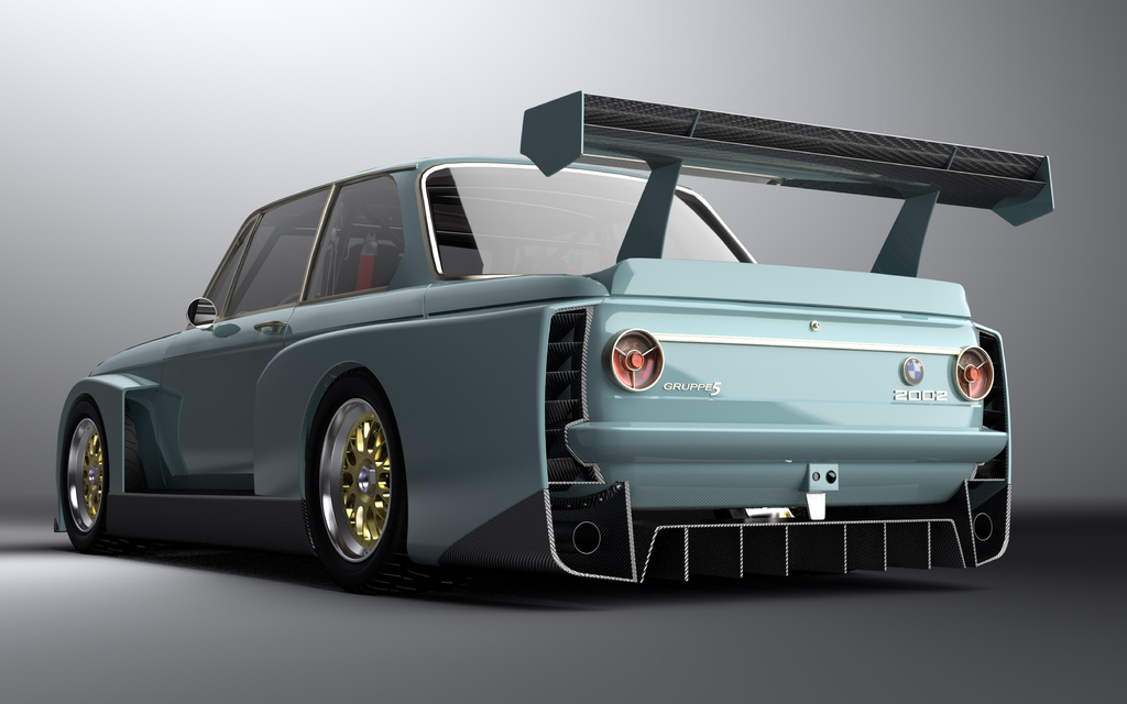 BMW 2002 | GRUPPE5 - Kohlefaser Widebody mit BMW Rennmotor Image 7 from 11