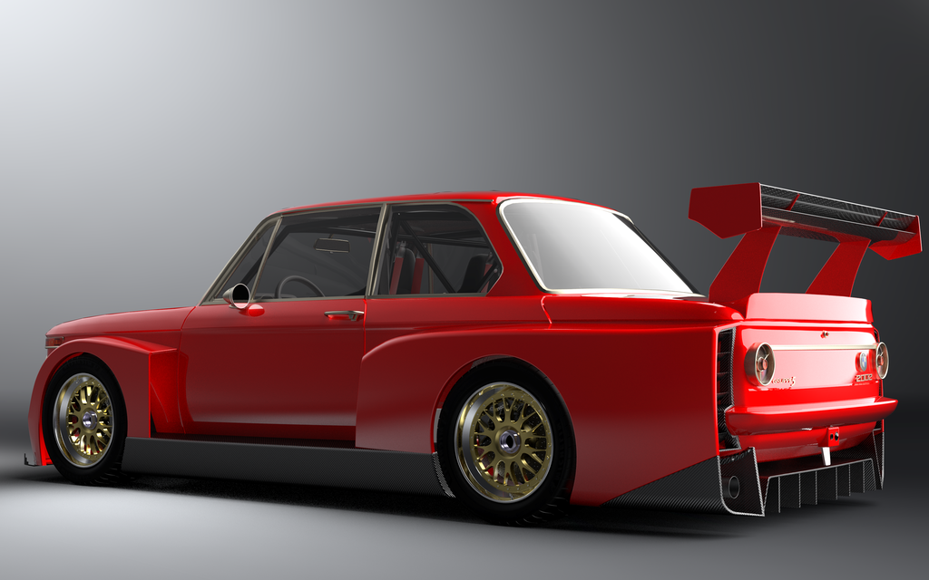 BMW 2002 | GRUPPE5 - Kohlefaser Widebody mit BMW Rennmotor Bild 10 von 11