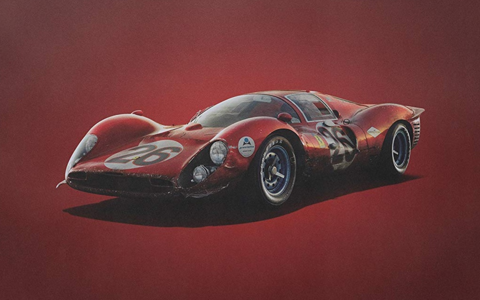 Automobilist Ferrari 412P 