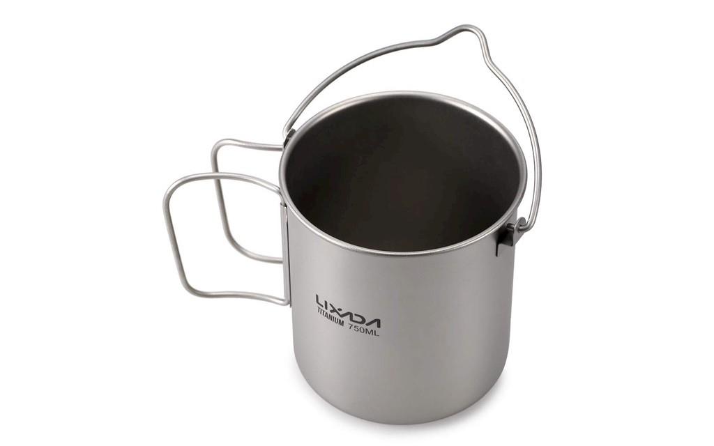 Lixada Titan Camping Becher 750ml Image 3 from 8