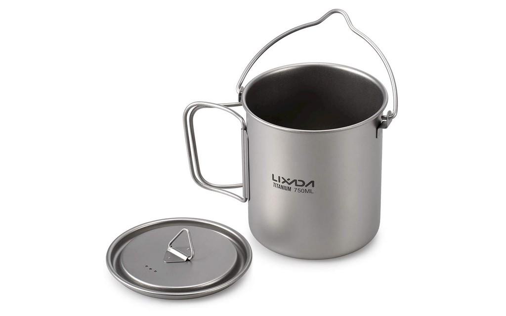 Lixada Titan Camping Becher 750ml Image 7 from 8