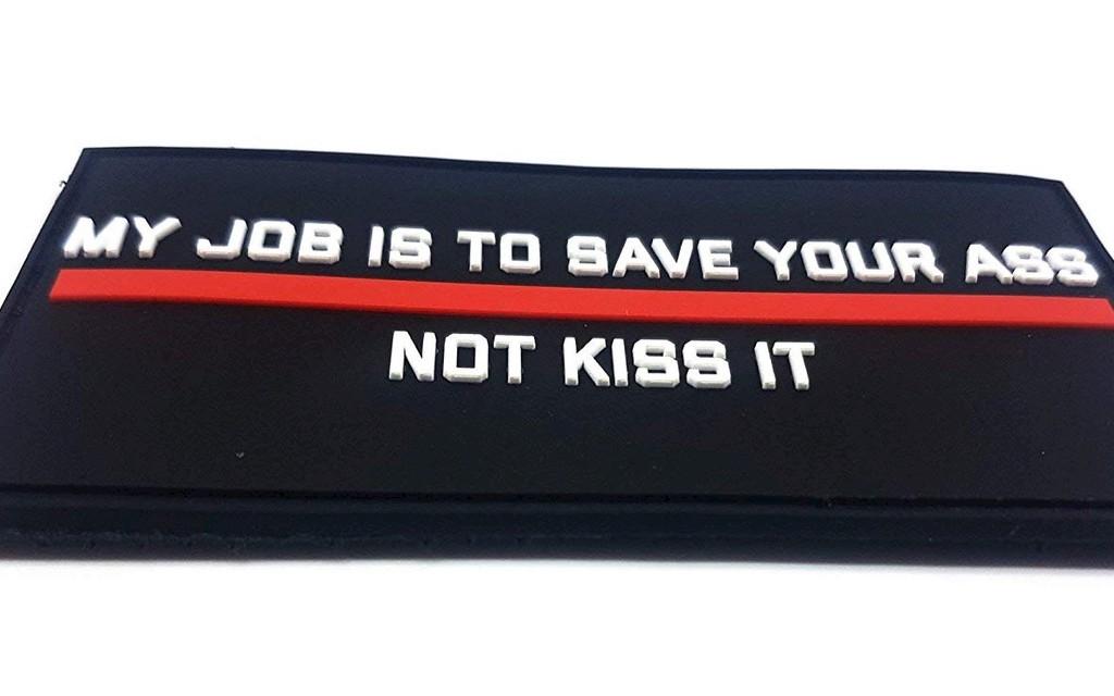 3D Rubber Red Edition PVC Patch Bild 1 von 1