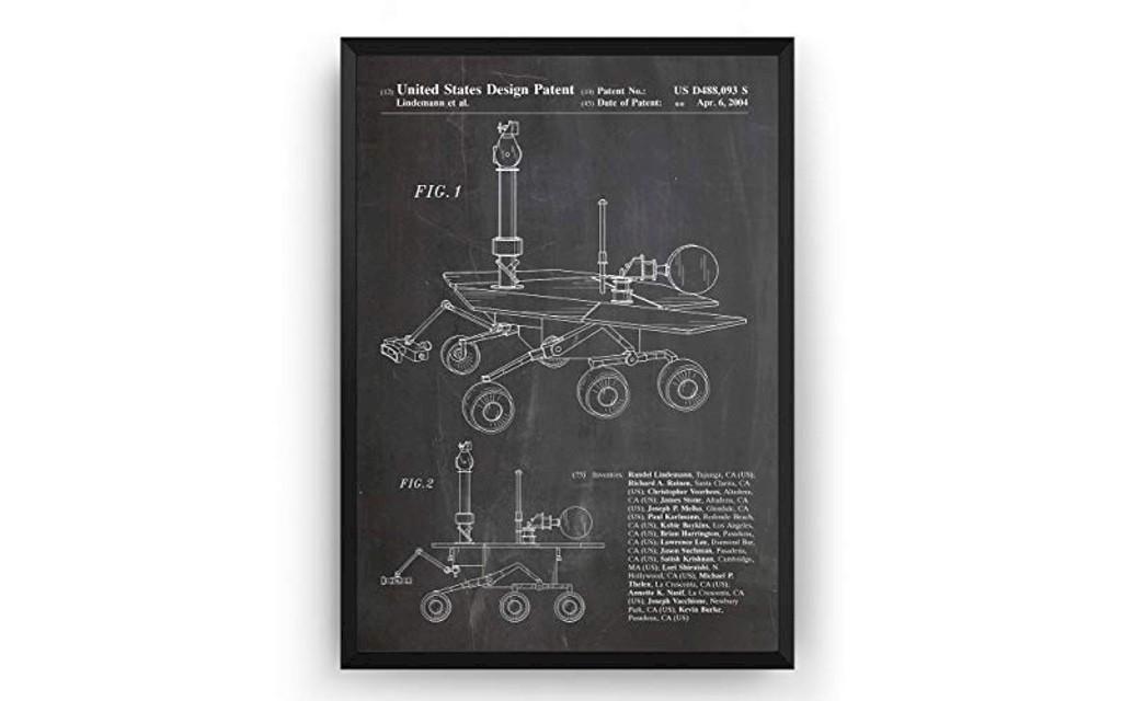 NASA Blueprint Patentdrucke A4 Poster Image 4 from 4