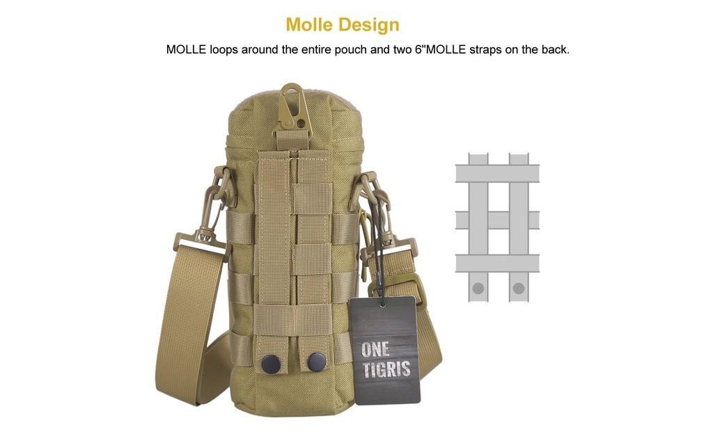 OneTigris MOLLE Trinkflaschen Halter Image 2 from 6