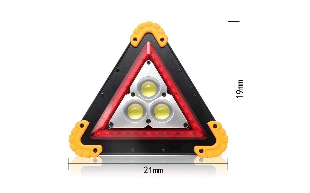 LLOMN LED Notfall Warnlicht Dreieck USB 30 W Bild 2 von 7