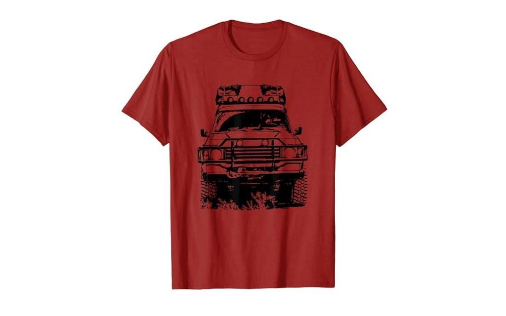 Overland Offroad 4x4 HJ60 T-Shirt Image 1 from 3